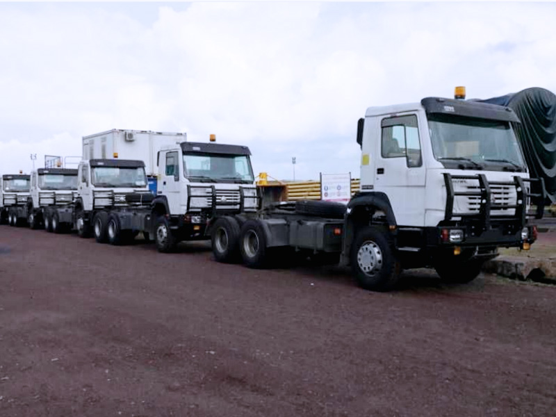 The largest log company in northern The Republic of Congo is purchasing SINOTRUK LOG trucks in bulk and realize the LOG self transportation.